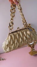 Load and play video in Gallery viewer, Golden Goddess Bag
