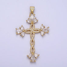Load image into Gallery viewer, Can’t Get Enough Pearl Choker Cross
