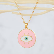 Load image into Gallery viewer, Pink See No Evil Necklace
