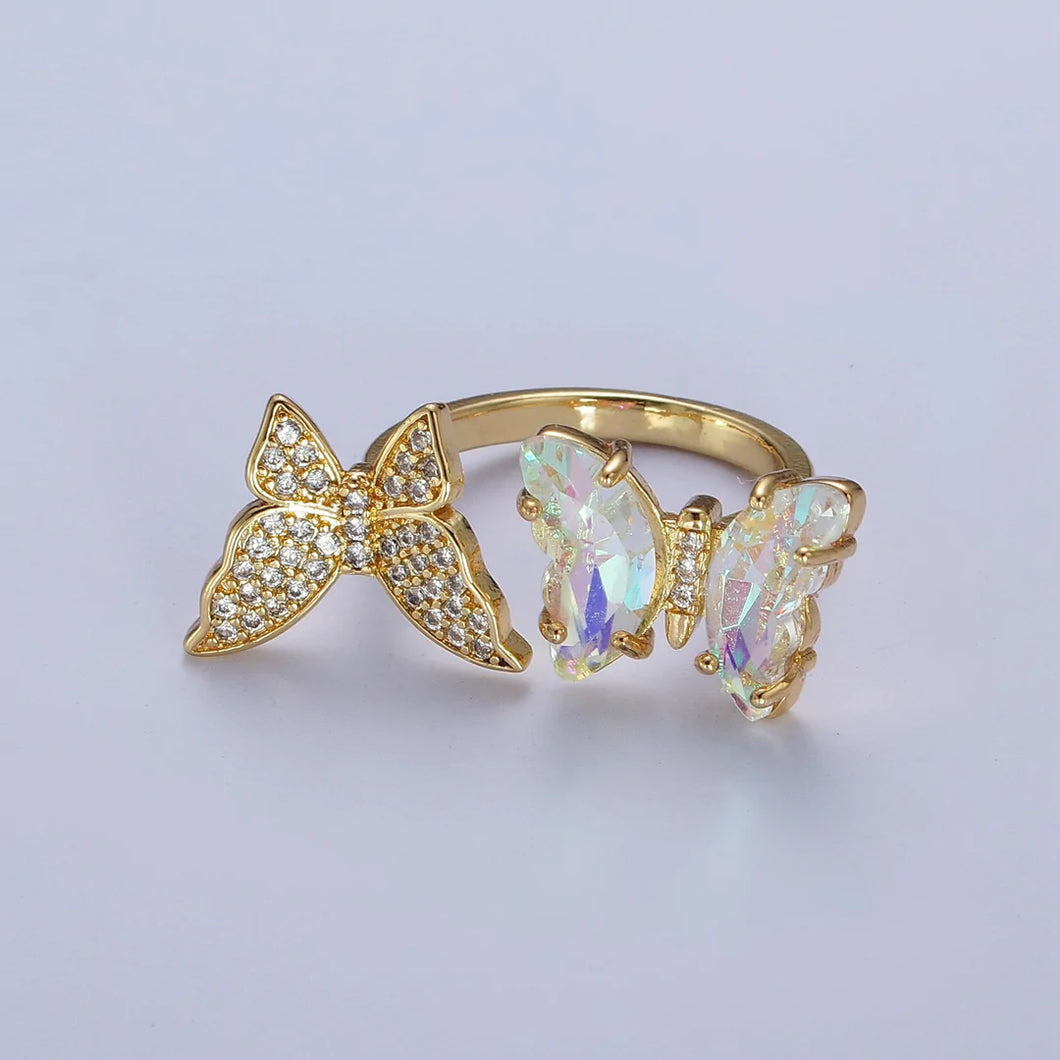 Double Mariposa Ring