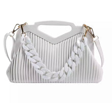 Load image into Gallery viewer, White Alexandria Bag
