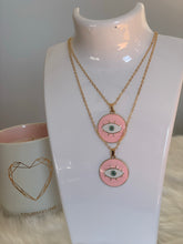 Load image into Gallery viewer, Pink See No Evil Necklace
