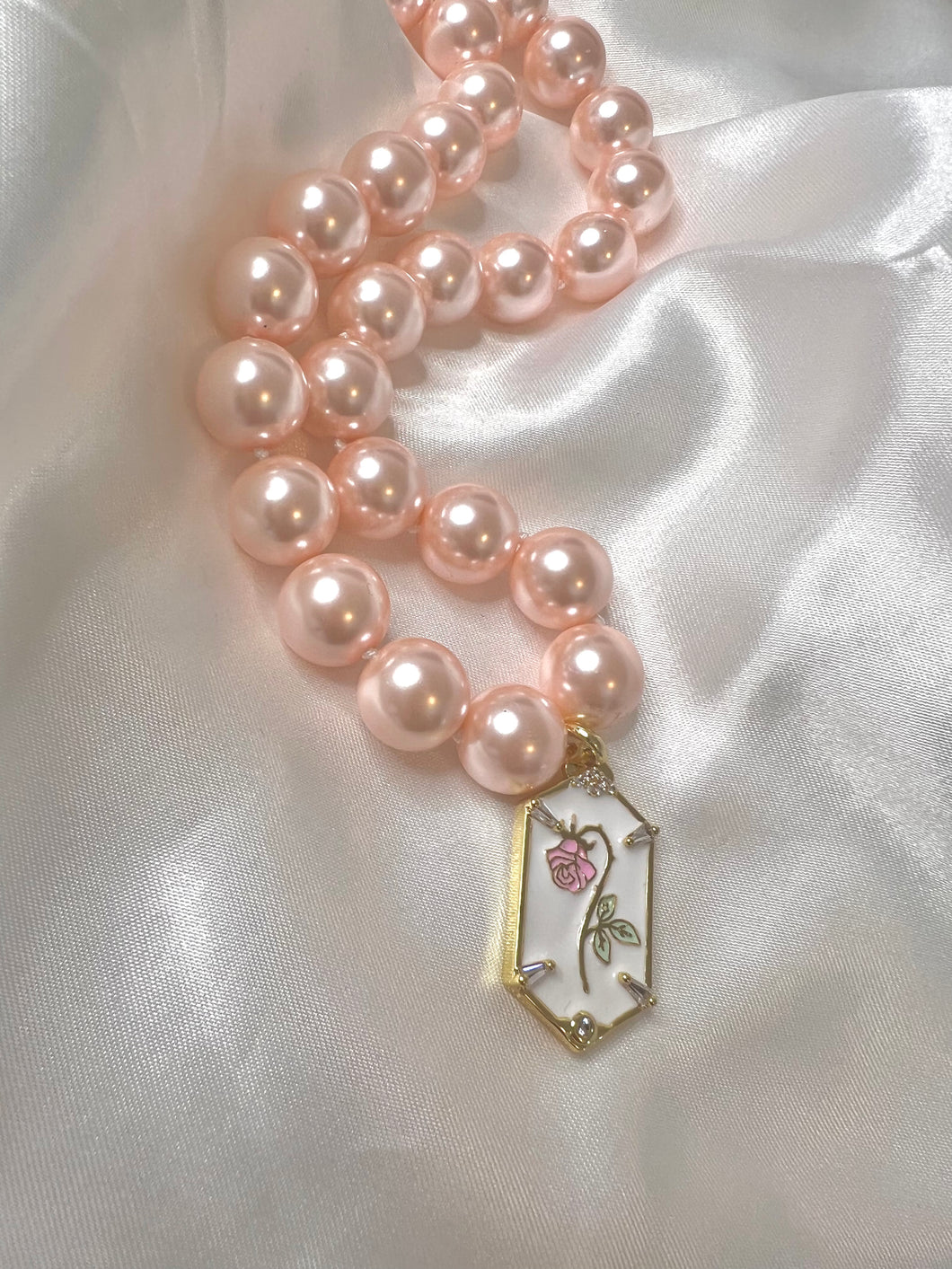 Pink Pearl Belle Necklace